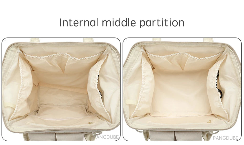 Maternity Diaper Backpack for Travel – Waterproof with Stroller Hooks