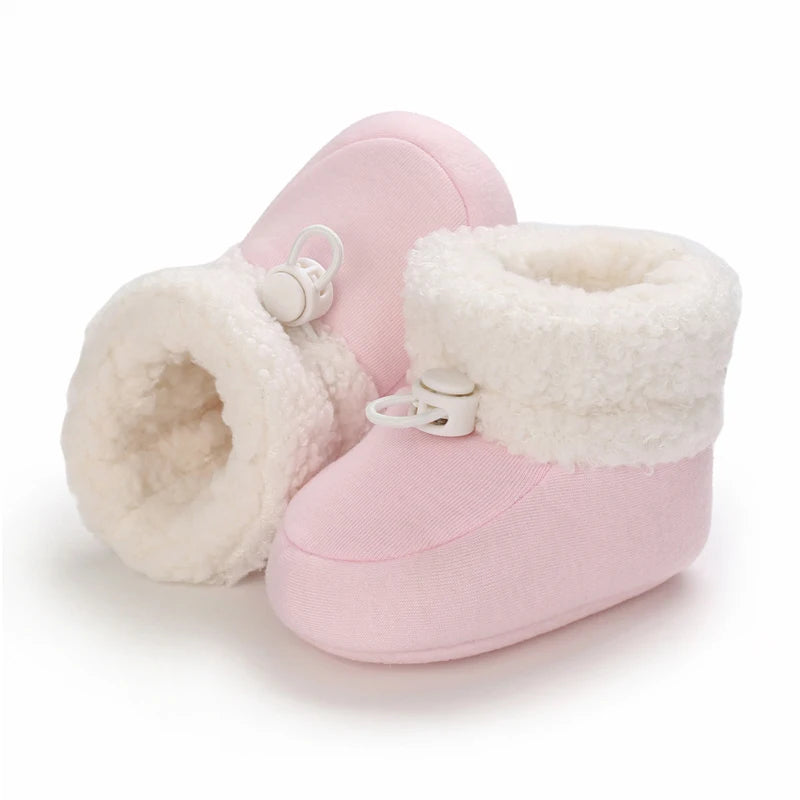 Winter Newborn Baby Cotton Booties