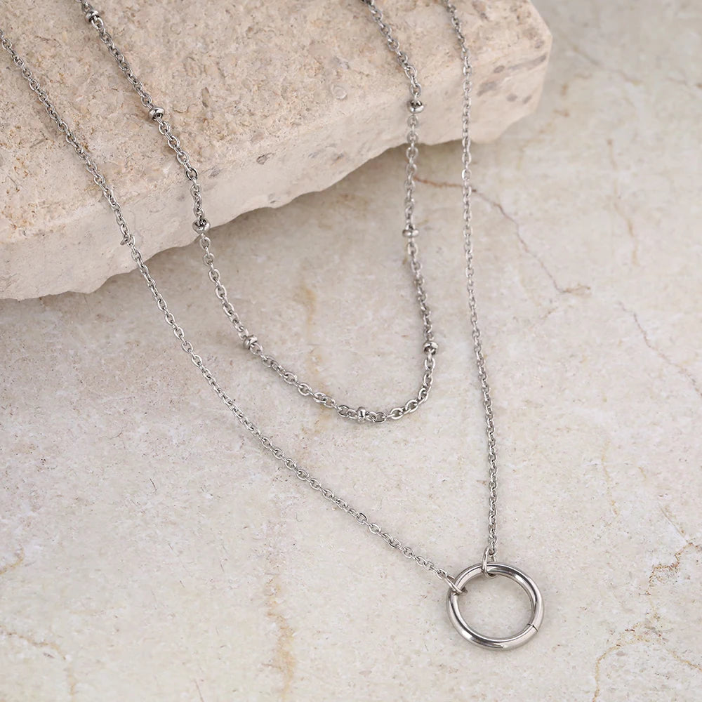 Stainless Steel Necklaces Trending Products Circle