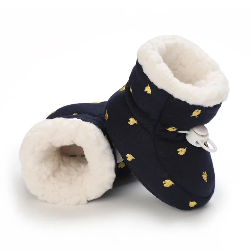 Winter Newborn Baby Cotton Booties