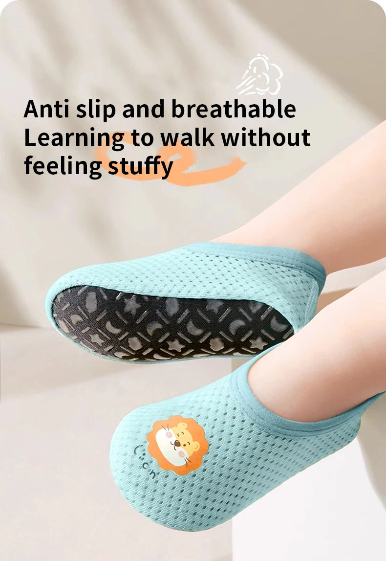 Baby Non-Slip Socks – Breathable Indoor Floor Shoes for Toddlers