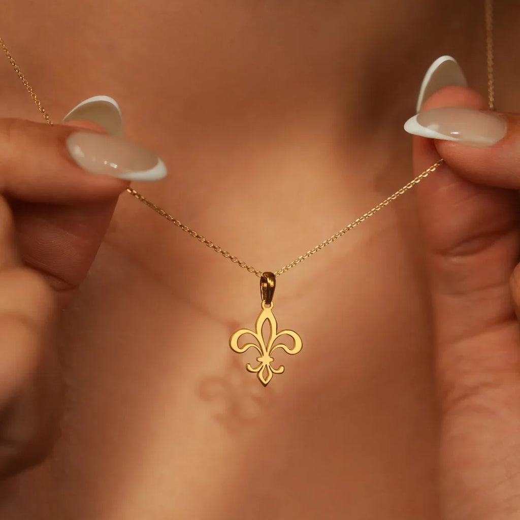 Stainless Steel Fleur De Lis