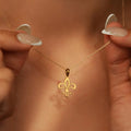 Stainless Steel Fleur De Lis