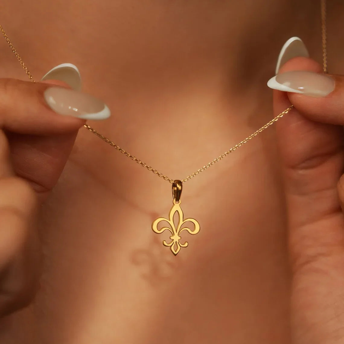 Stainless Steel Fleur De Lis