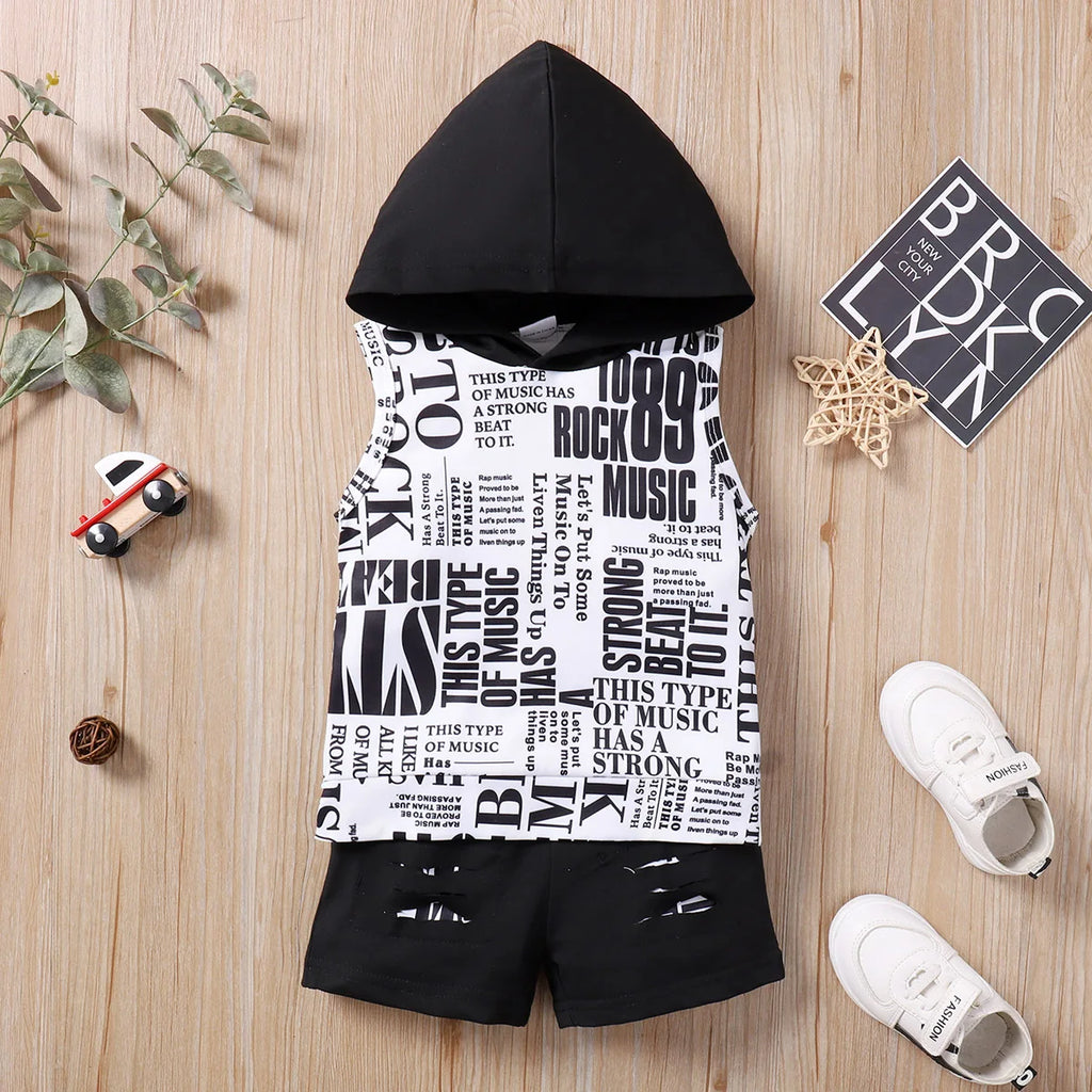 Baby Boy Summer 2-Piece Set (0-3Y)