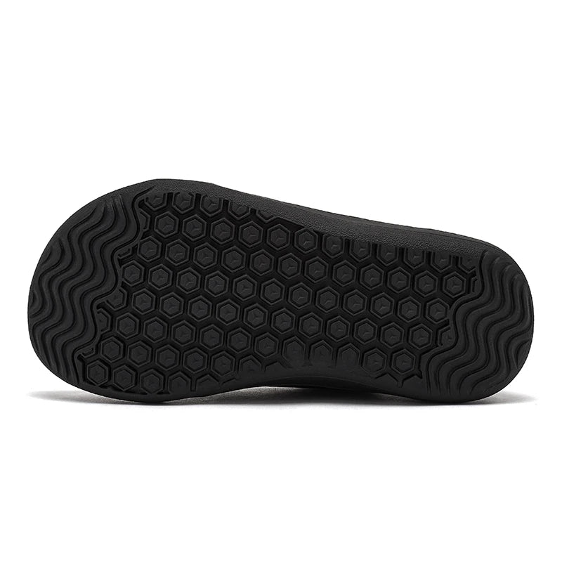 Kids Barefoot Sneakers – Lightweight Wide-Toe Hook & Loop Shoes