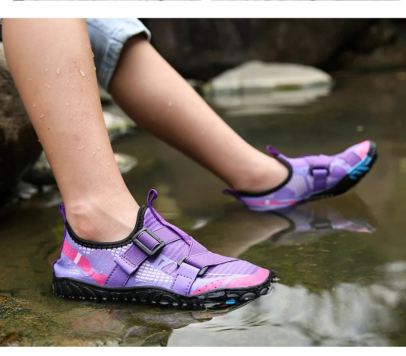Kids’ Fashion Sneakers – Breathable, Non-Slip Casual Shoes
