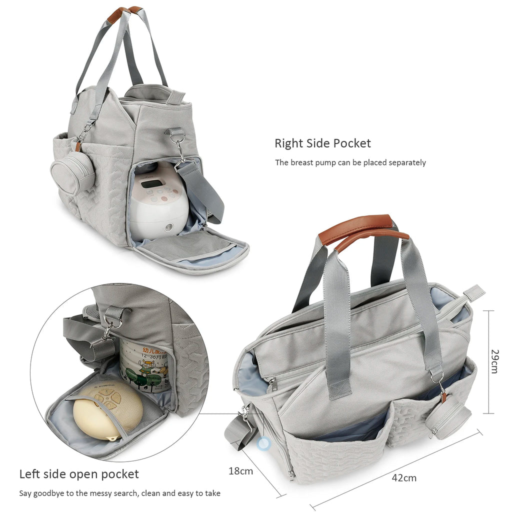 Mom & Dad Travel Bag – Diaper & Pump Tote