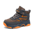 Boys’ Leather Sports Sneakers – Non-Slip, Breathable (Sizes 29–40)