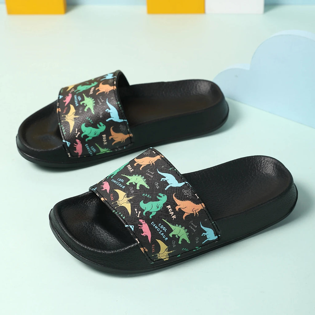 Boys Dinosaur Home Slippers Summer Beach Shoes