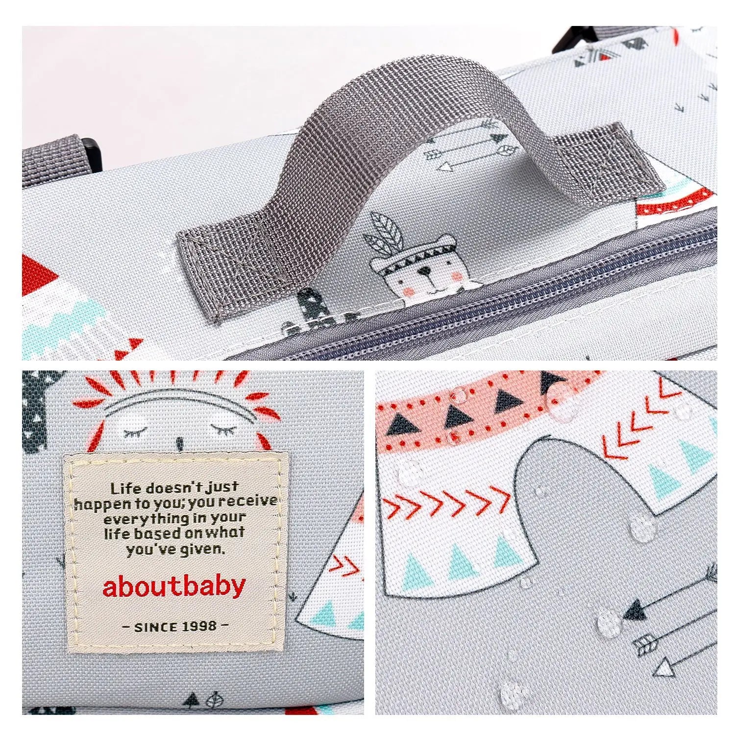 Fashionable Baby Bag – Waterproof & Wet/Dry