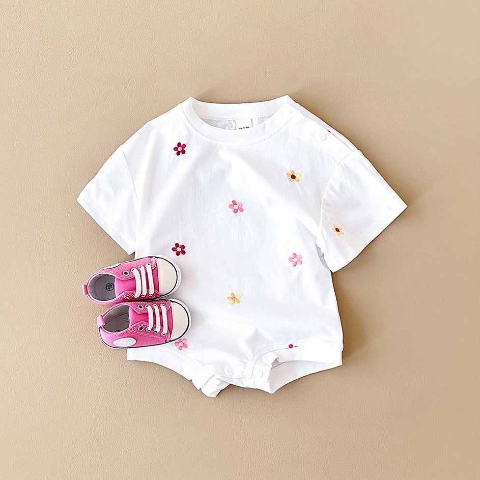 Jumpsuit Cotton Infant Bodysuit Girls  0-18M