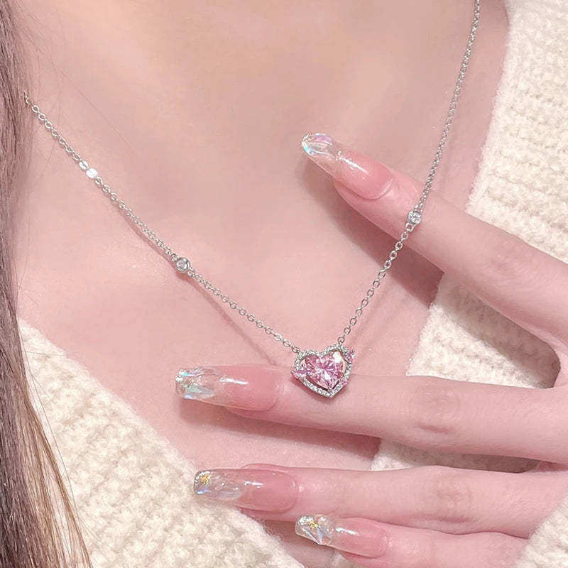New 925 Sterling Silver Luxury Zircon