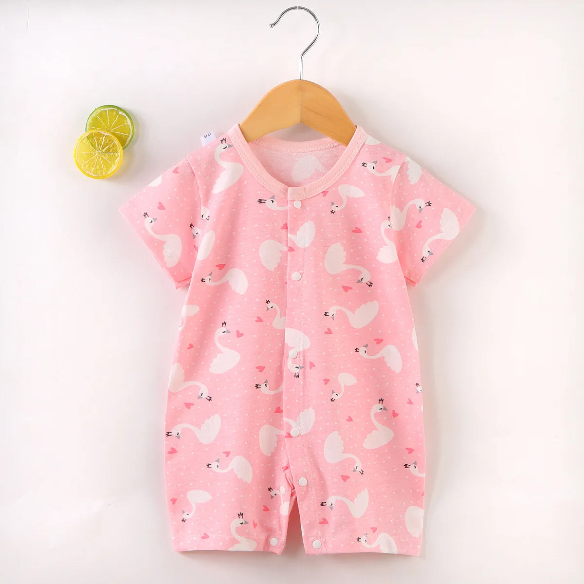 Short-Sleeved Thin Harness Infant Clothes