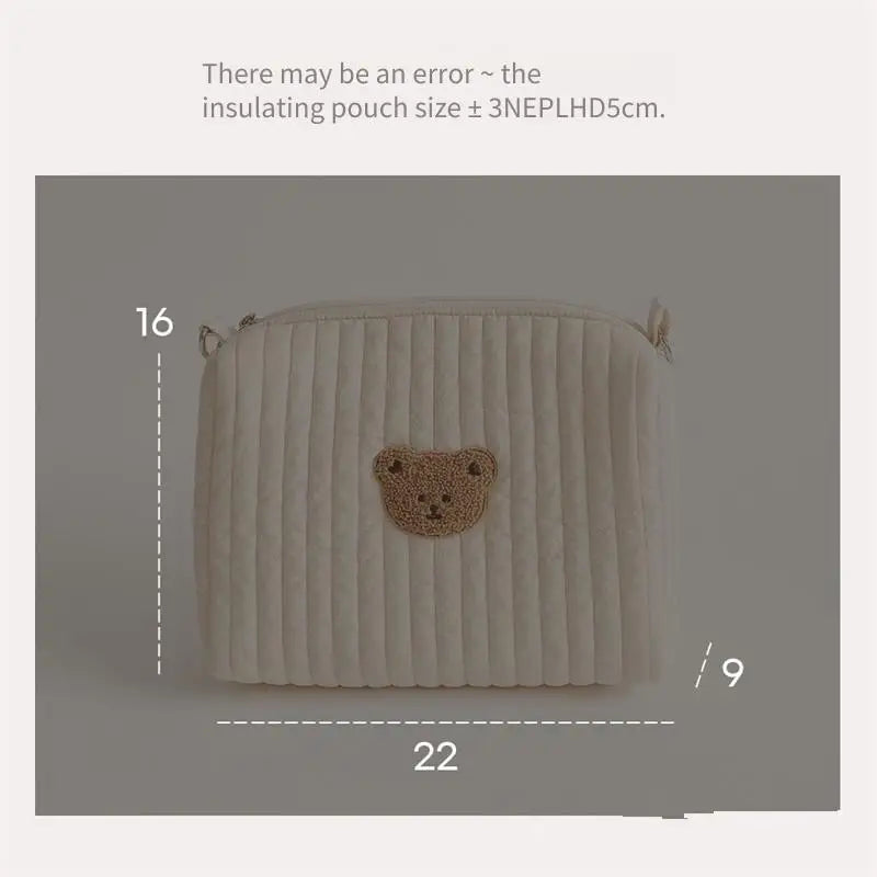 Cute Bear Mummy Bag – Travel & Storage Friendly