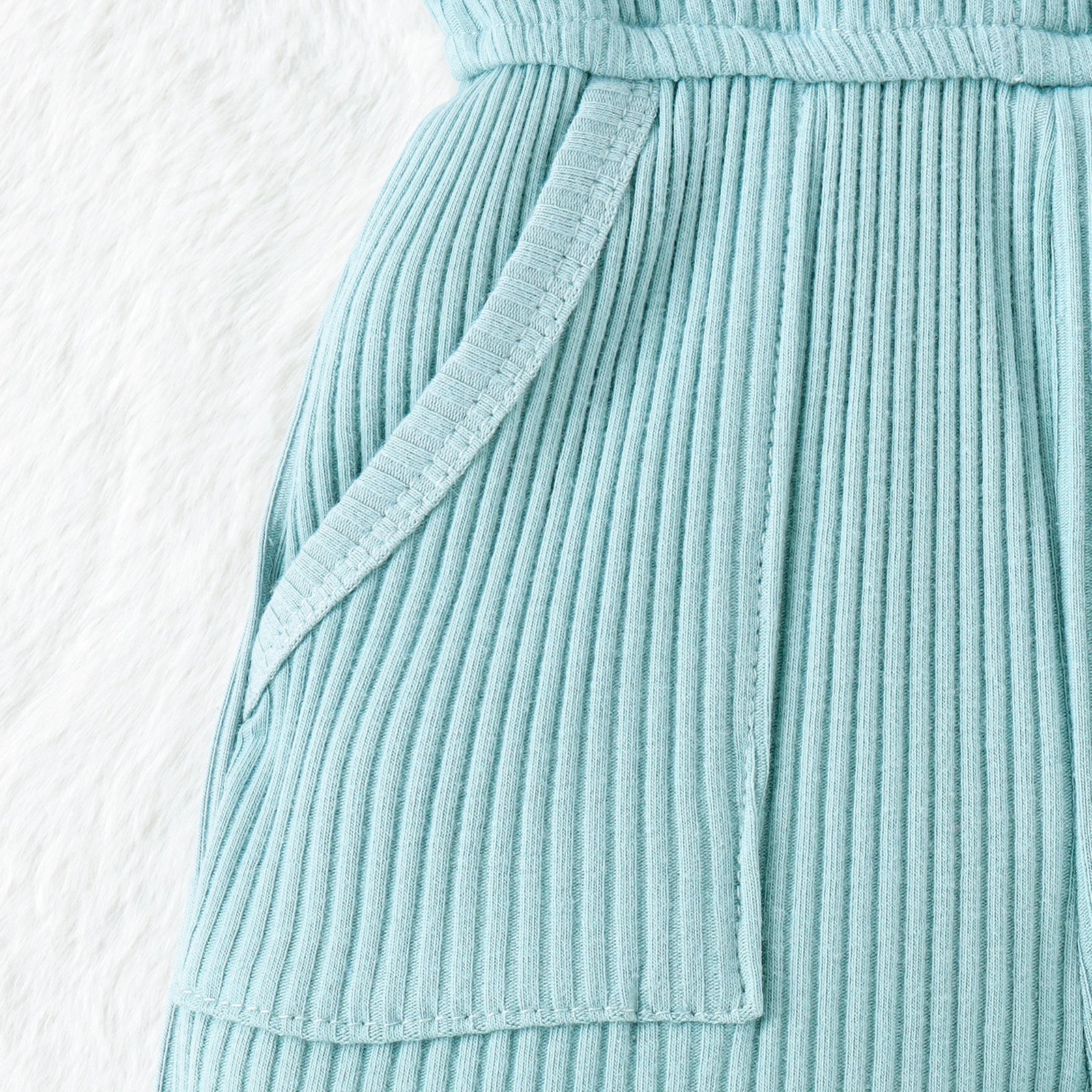 0-4 Years Baby Girls Baby Soft And Comfortable Strip Vest Onesie