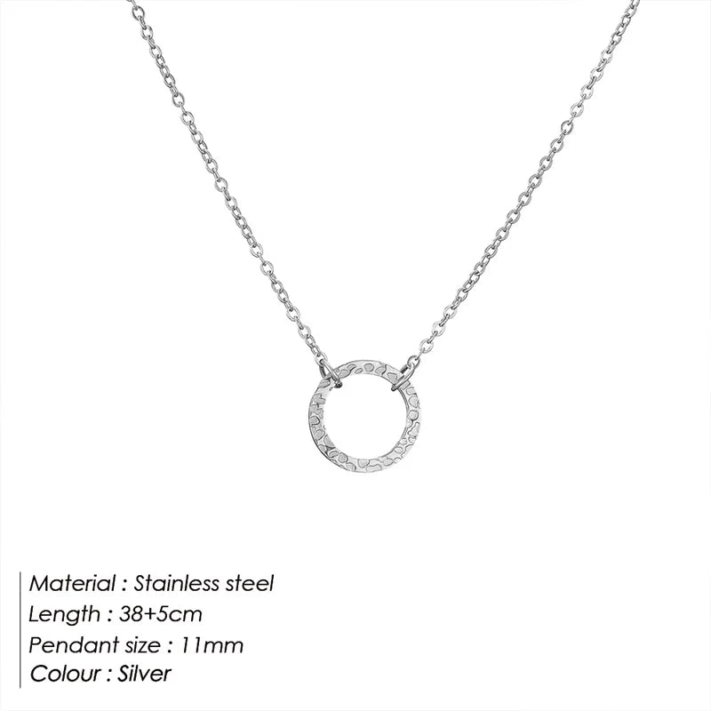 EManco Genuine Classic Necklace Design Round