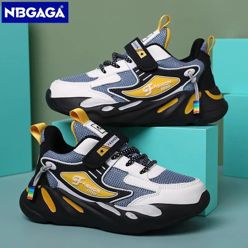 Kids Breathable Casual Sneakers – Outdoor Running & Tennis Shoes