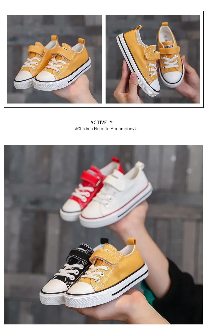 Kids Canvas Sneakers