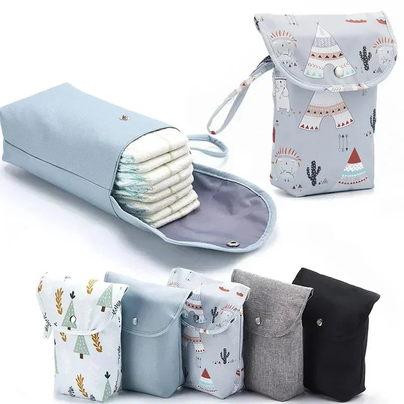 New Waterproof Baby Diaper Bag – Large Capacity Mommy Storage & Carrying Bag for Going Out