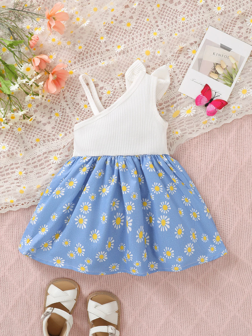 Baby Girl Summer Butterfly Dress