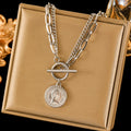 Portrait Coin Necklace