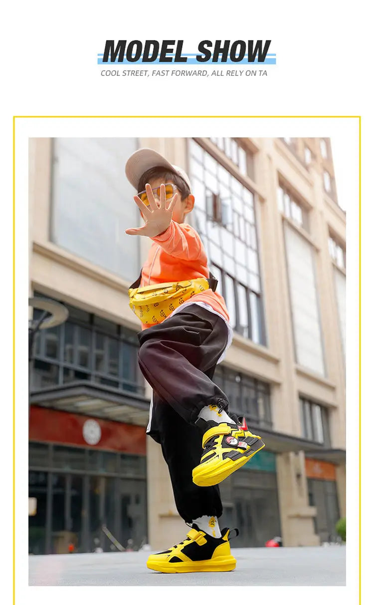 Kids Pokémon Pikachu Sneakers – Breathable Non-Slip Running Shoes