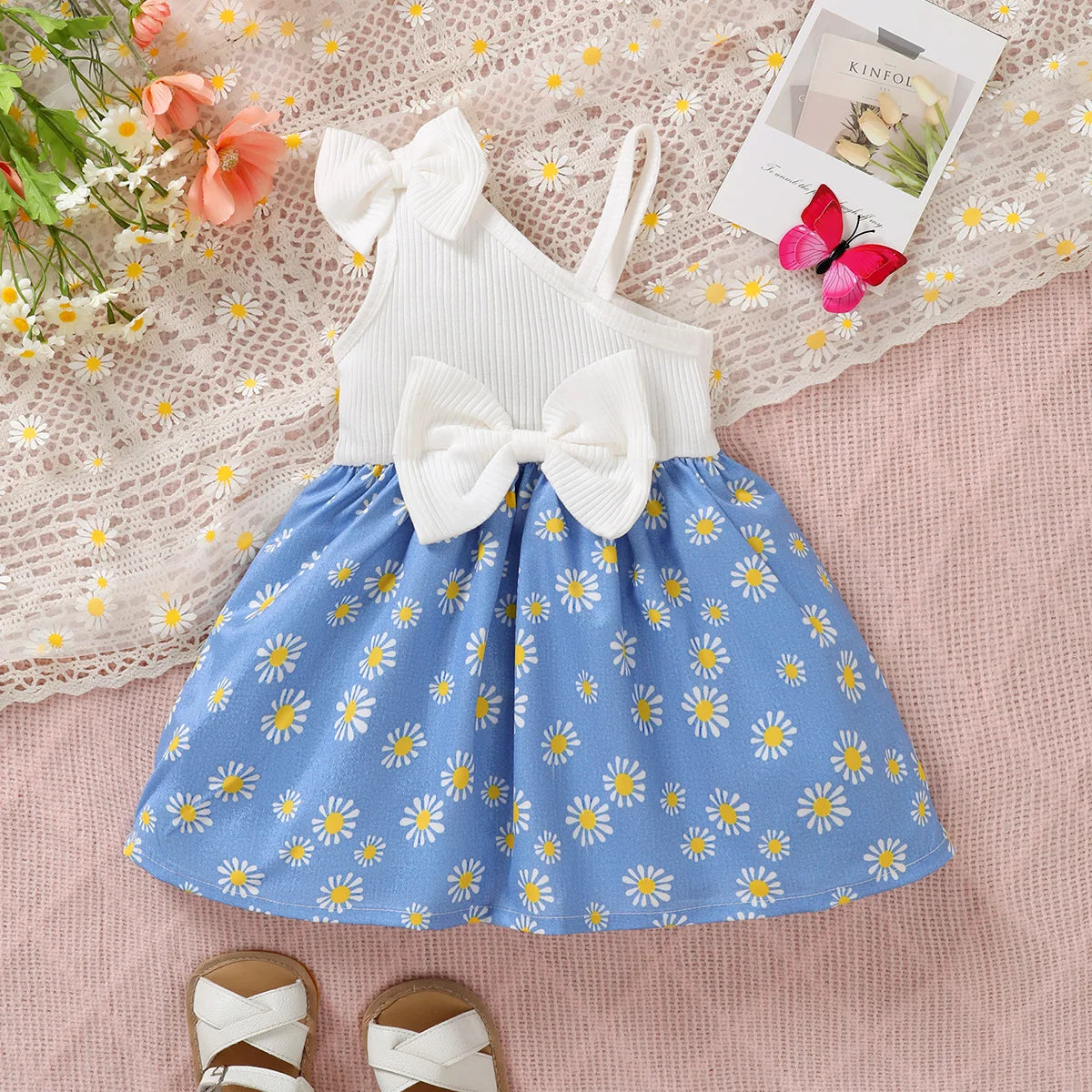 Baby Girl Summer Butterfly Dress