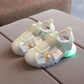 Toddler LED Sandals – Soft Sole Cartoon Summer Shoes