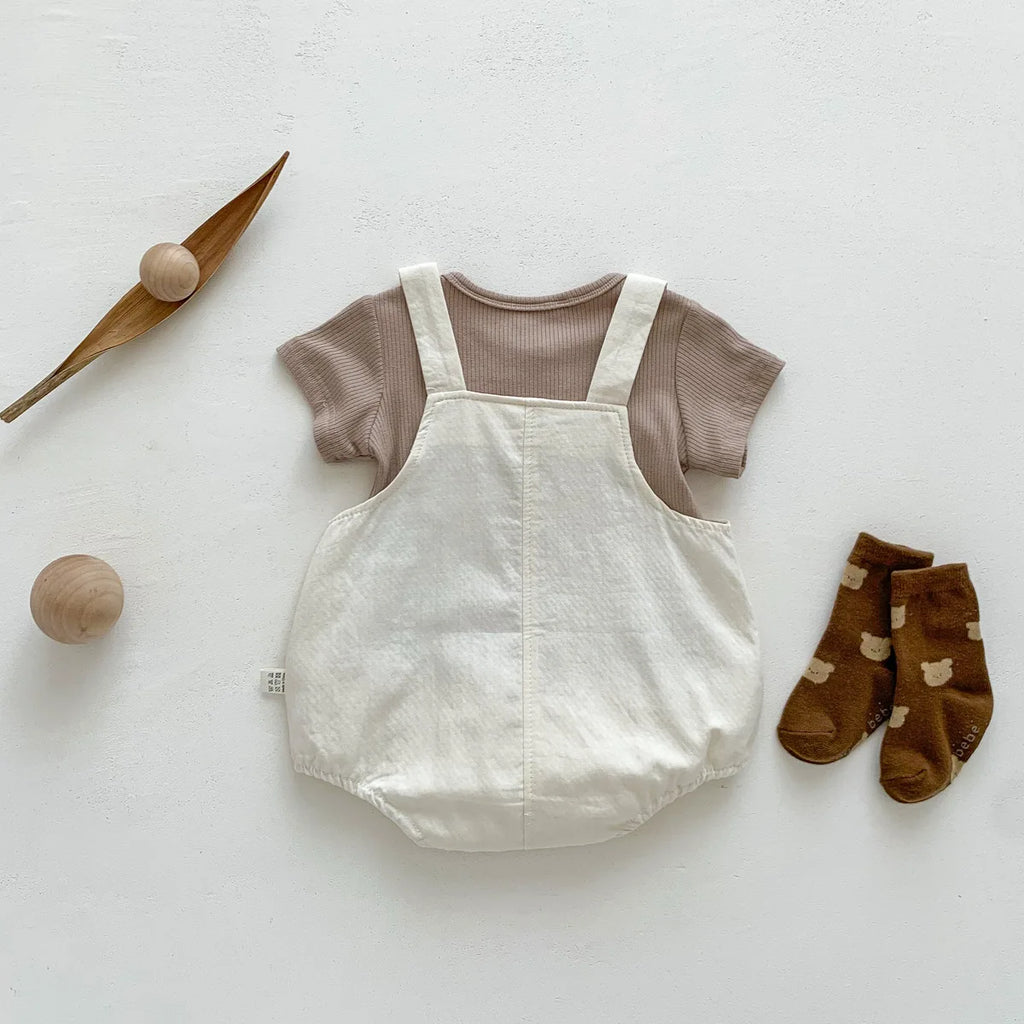 T-shirts & cartoon Bear Bodysuits Kid Infant Clothing Set