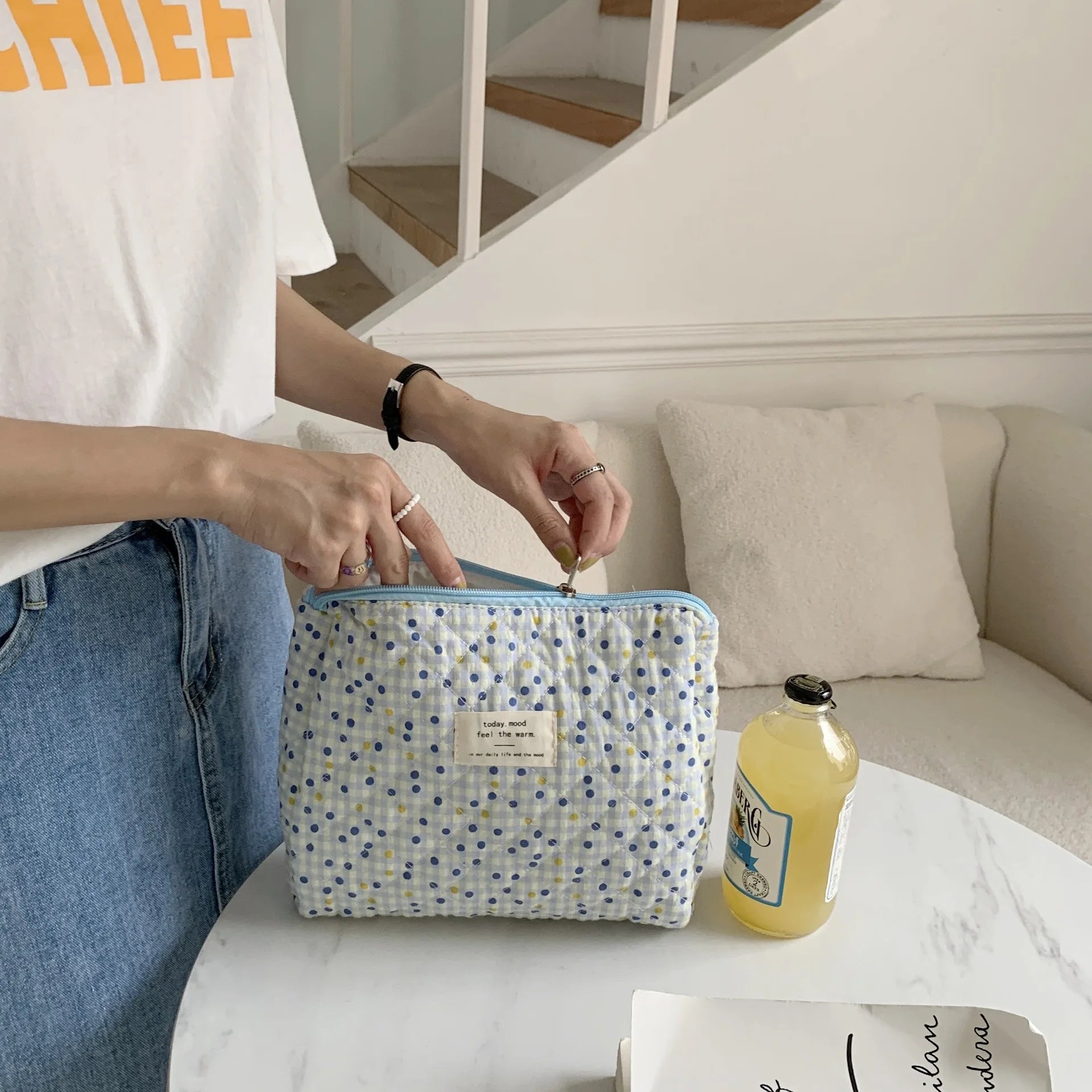 Baby Diaper Bag – Cartoon Print, Multi-Functional Storage & Travel Handbag for Outdoor Use