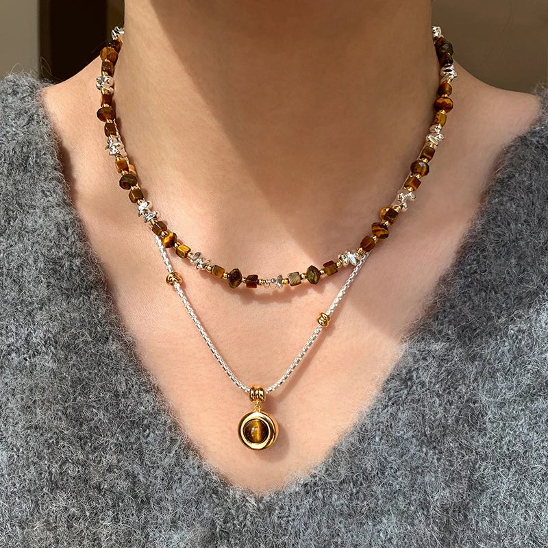 Gold and Silver Color Chain