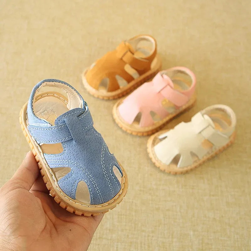 Baby Summer Sandals – Soft Sole First Walkers for Toddlers