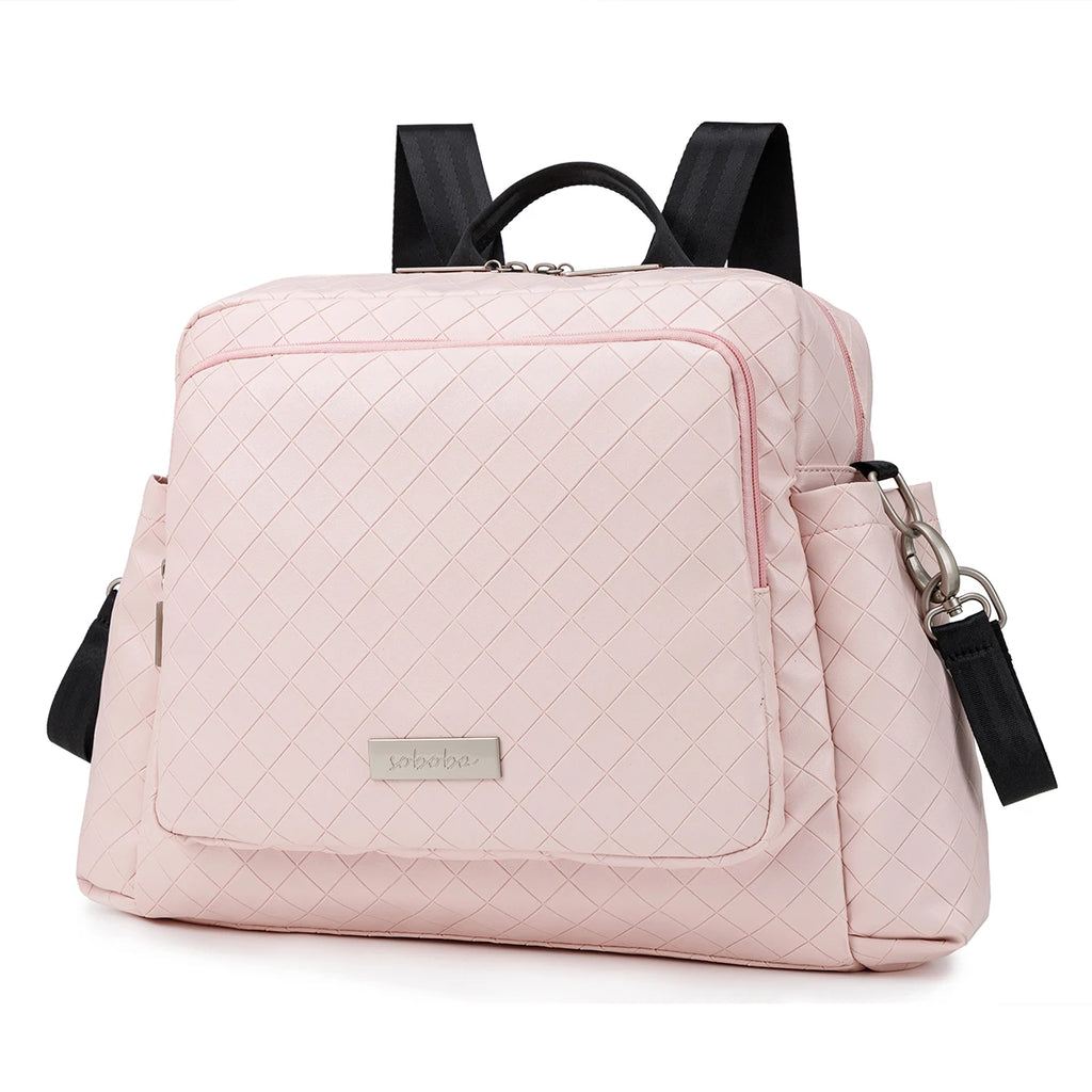 Soboba Diaper Bag for Mother – Waterproof, Large Capacity Polyester Travel Backpack