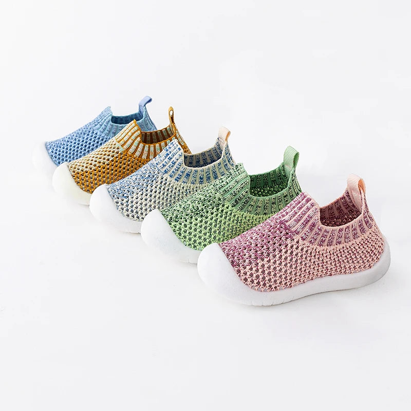 Unisex Baby Walking Shoes – Breathable Anti-Slip Summer/Autumn Sandals