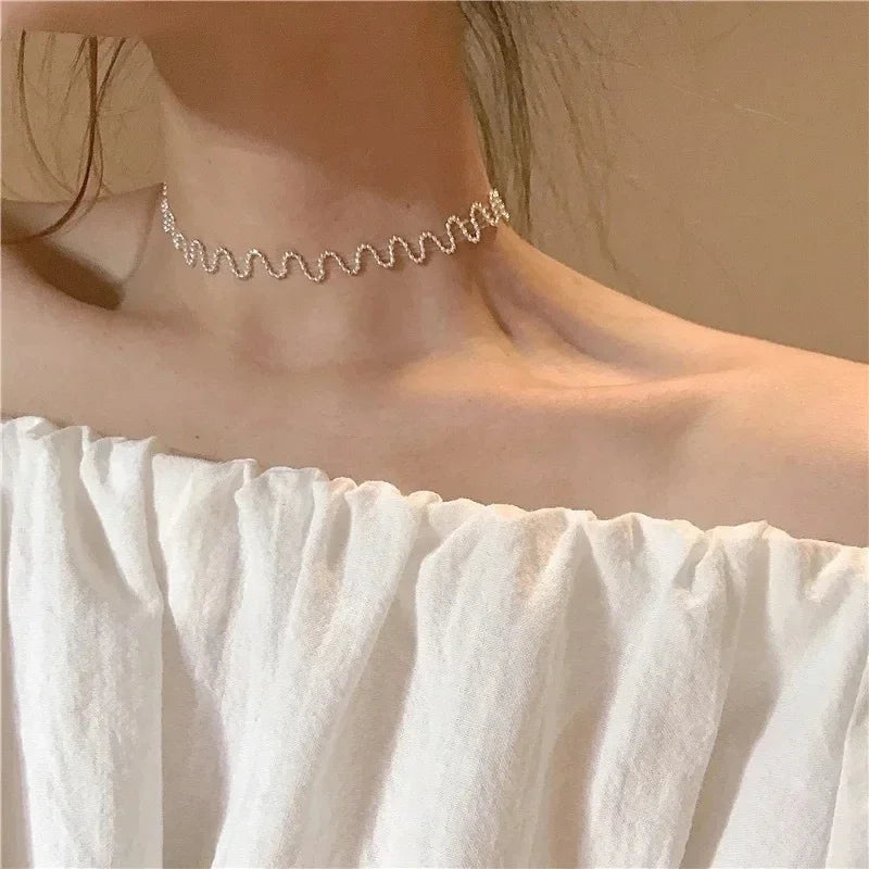 New Butterfly Lamp Necklace Female