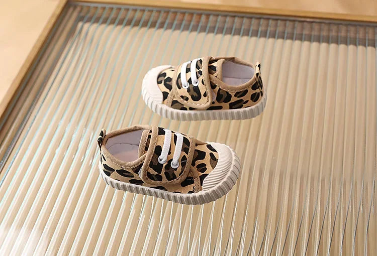 Kids Canvas Sneakers – Soft Breathable Candy-Colored Shoes