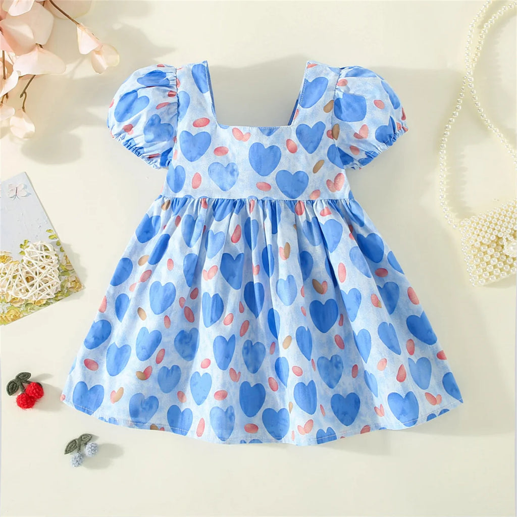 Baby Girl Summer Bow Dress (0-3Y)
