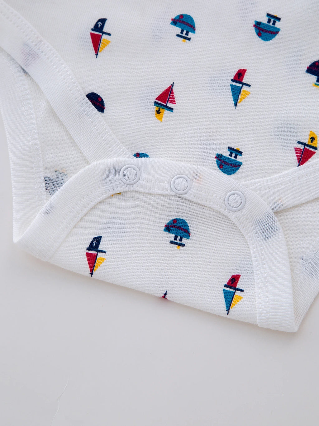 7PCS Infant Summer Outfit, Cotton Sleeveless Jumpsuits