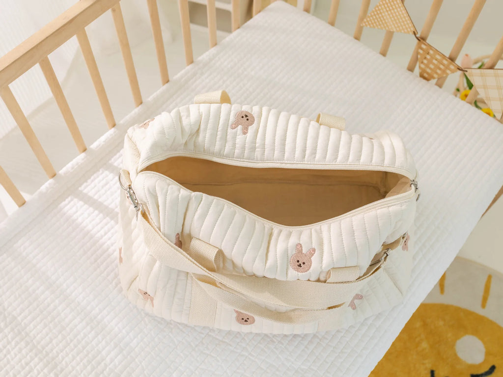 Maternity Bear Bag – Baby Diaper & Travel Tote