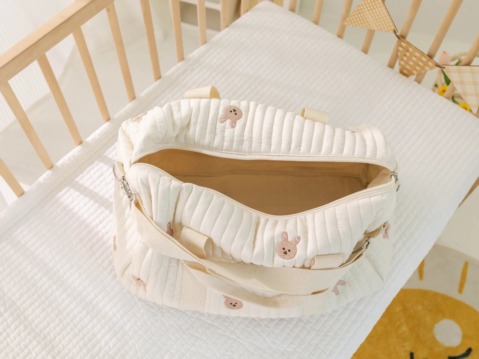 Maternity Bear Bag – Baby Diaper & Travel Tote