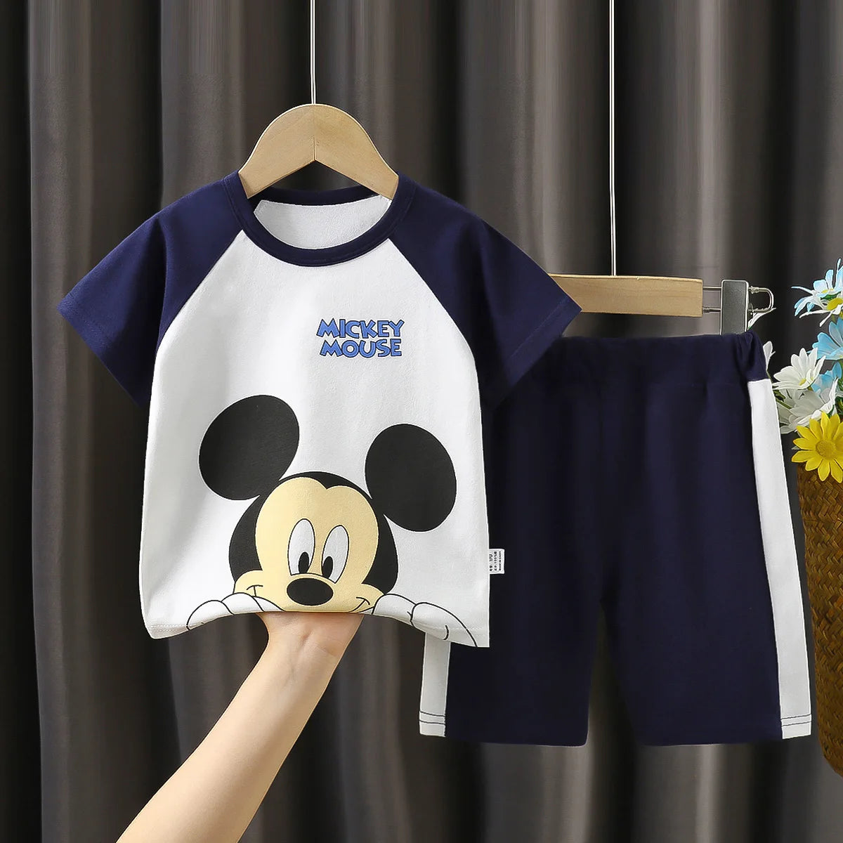 Mickey Short Sleeve Suit For Baby 1-4 years old