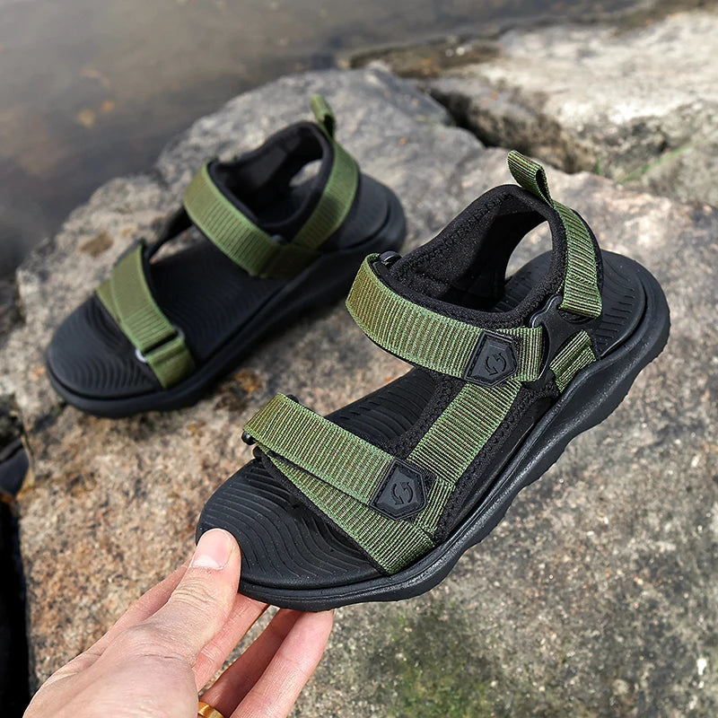 Kids Summer Sandals – Breathable Non-Slip Outdoor Shoes (Size 30–40)