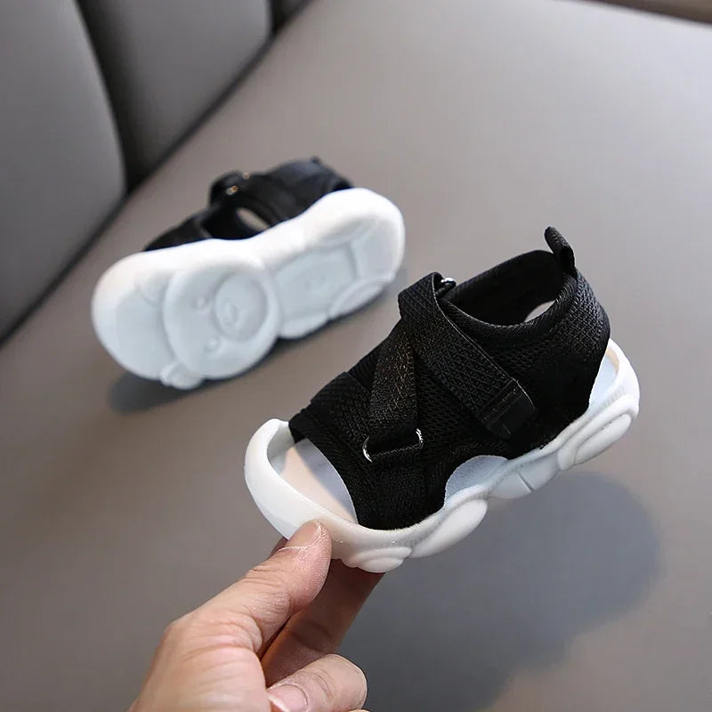 Kids 2025 Summer Sandals – Breathable First Walker Shoes