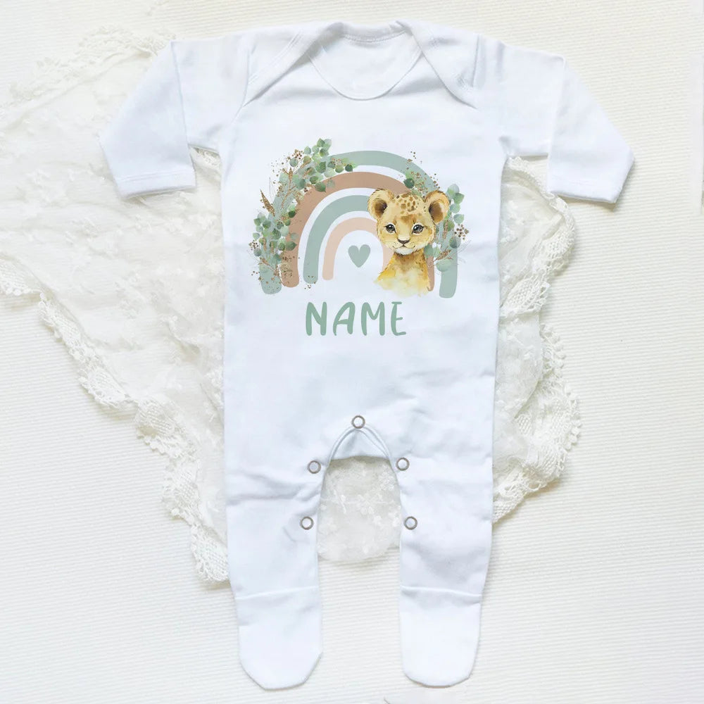 Custom Name Infant Sleepsuit