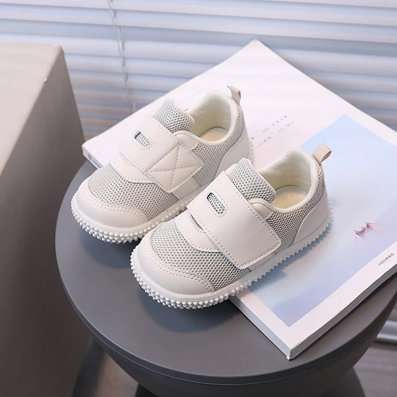 Kids’ Air Mesh Sneakers – Breathable, Non-Slip Running Shoes