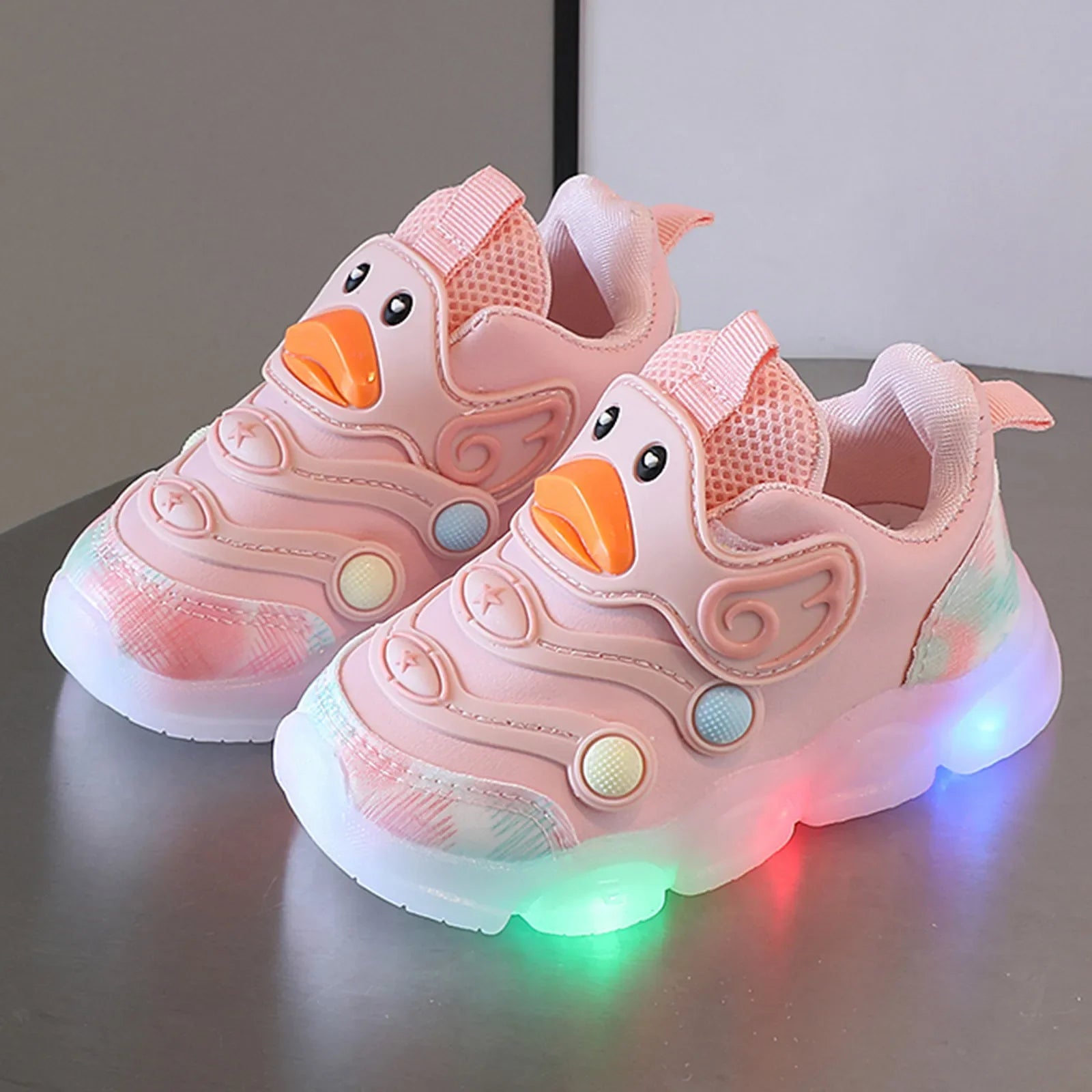 Kids’ LED Sneakers – Breathable, Light-Up Shoes
