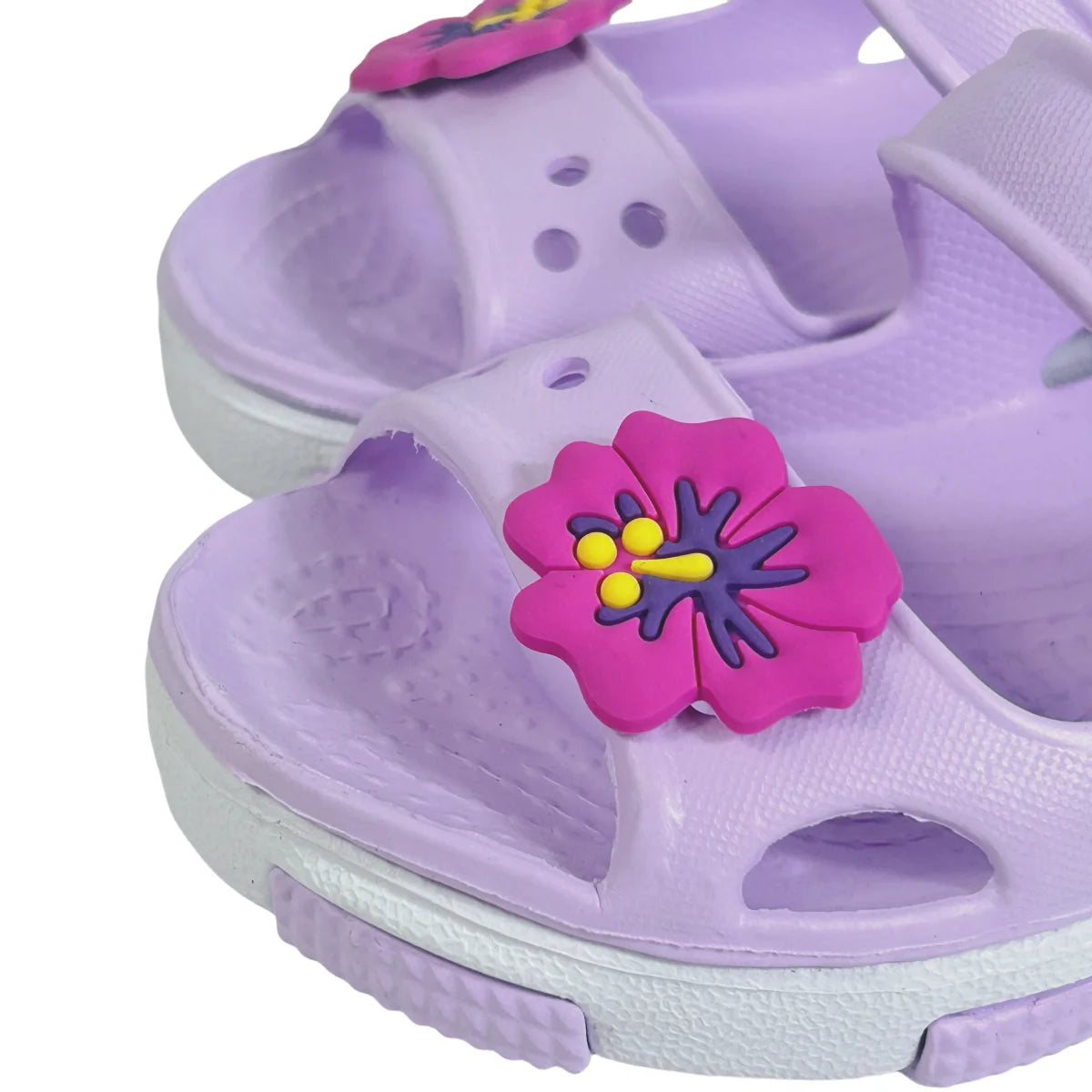 Solid Bow Children's Summer Shoes