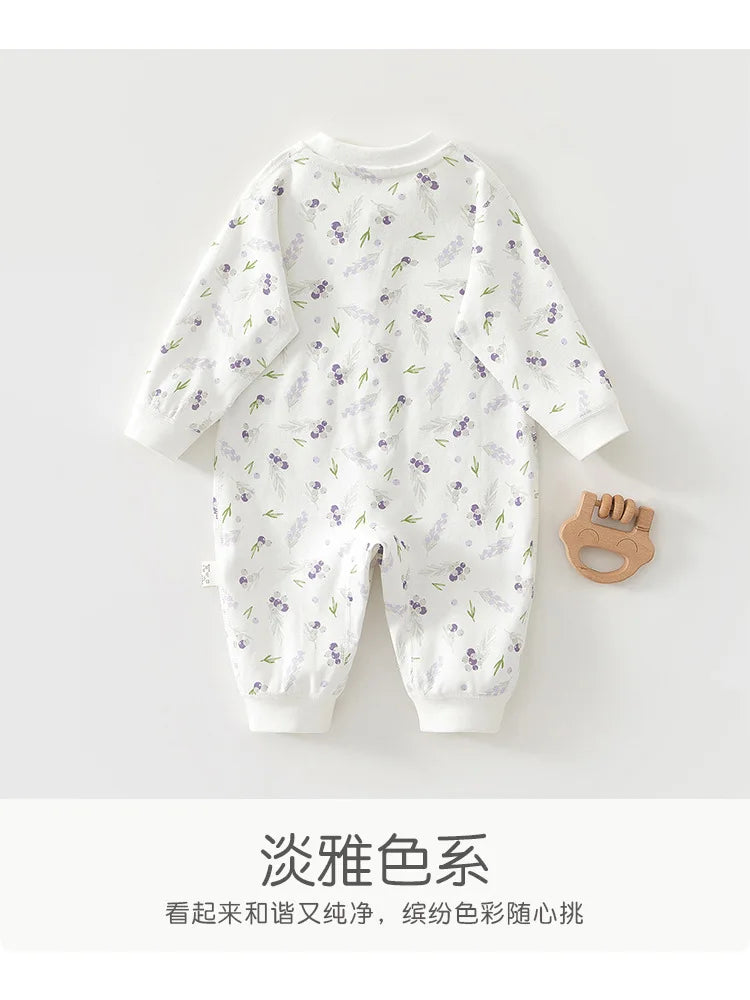 Newborn Baby Onesie, Spring/Autumn, Cotton