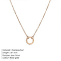 EManco Genuine Classic Necklace Design Round